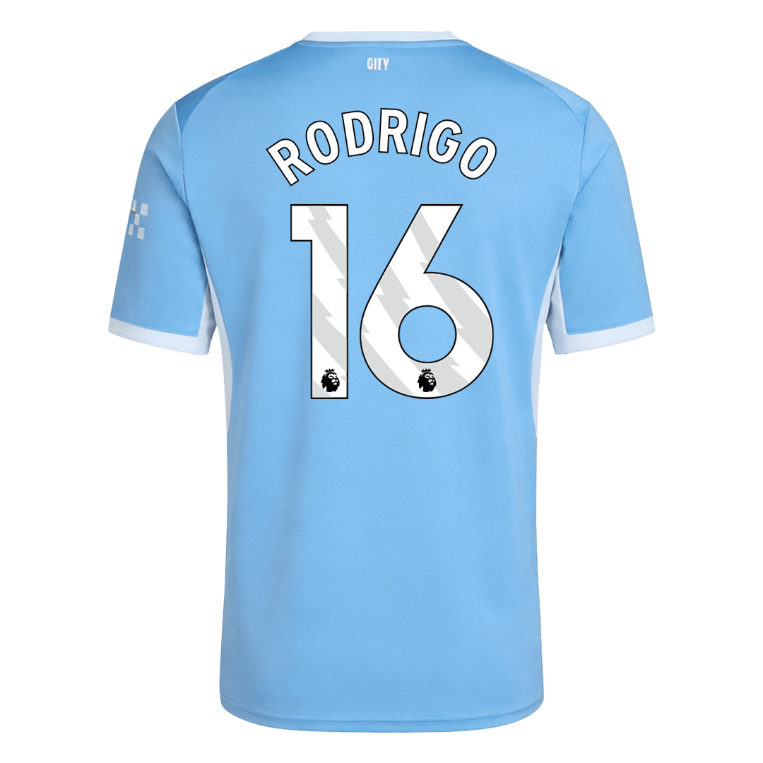 Tricouri Fotbal Manchester City RODRIGO #16 Acasă 2026/27