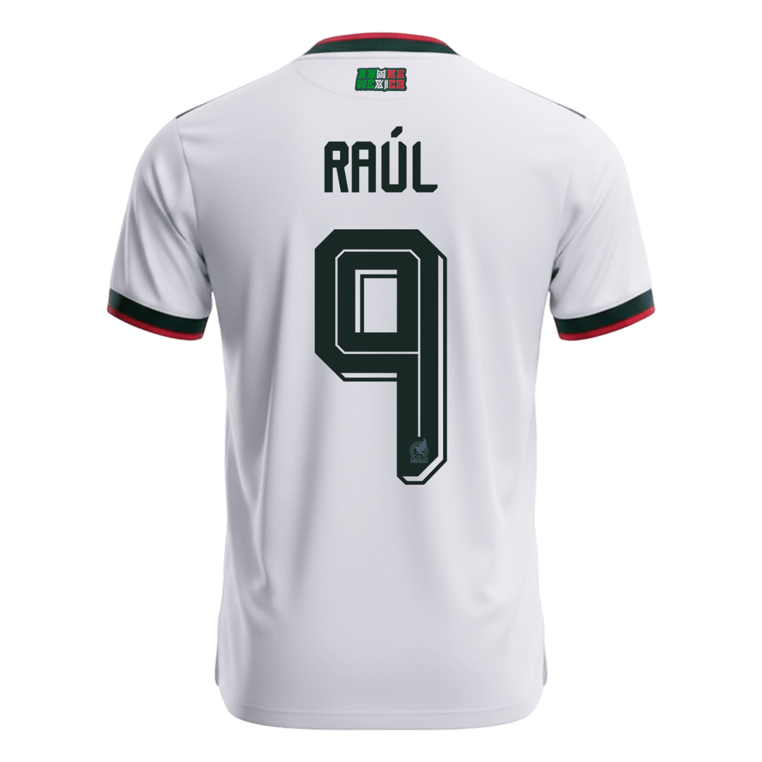 Tricouri Fotbal Mexico RAÚL #9 Deplasare Cupa Mondială 2026
