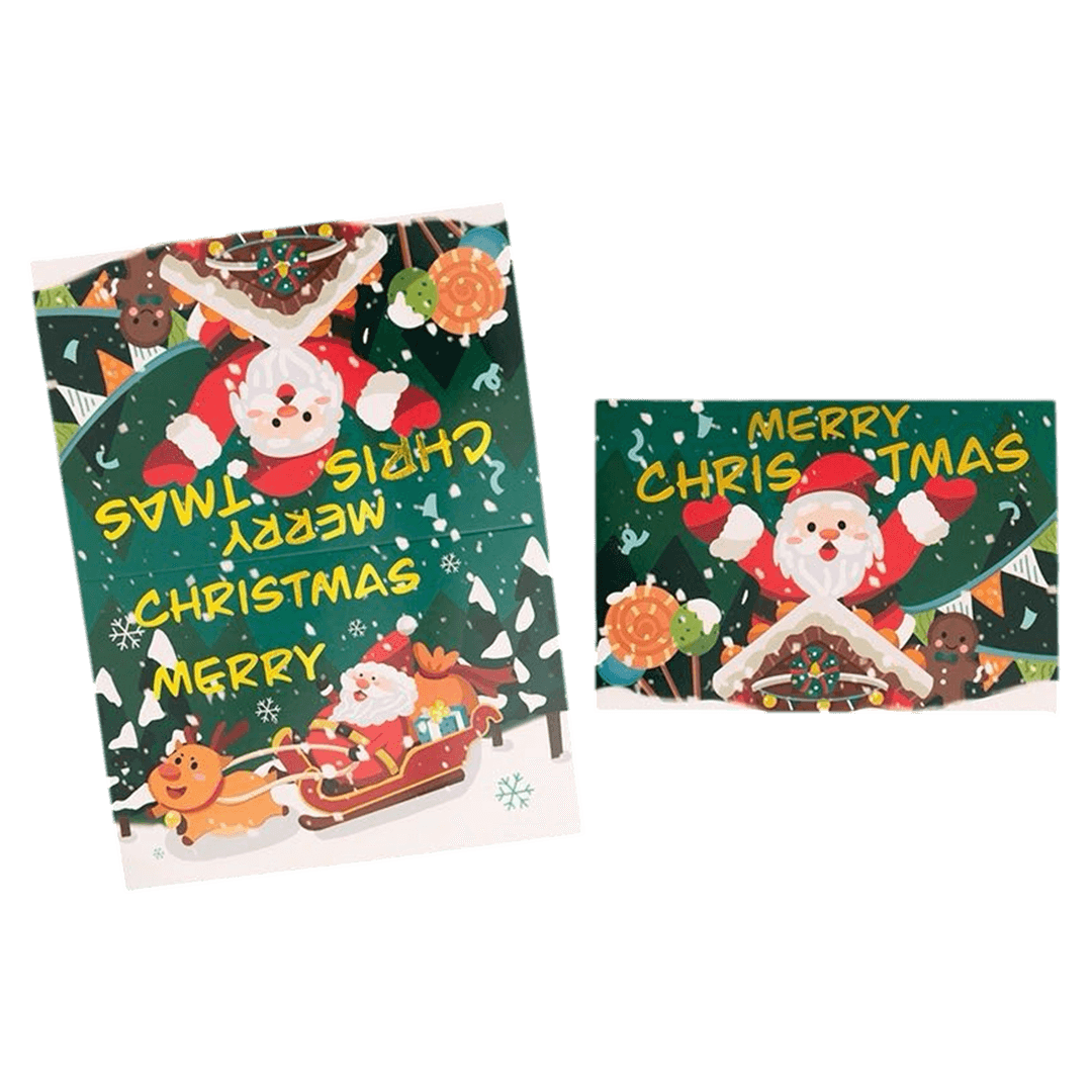 Card de Crăciun Personalizat - Mesaj Personalizat