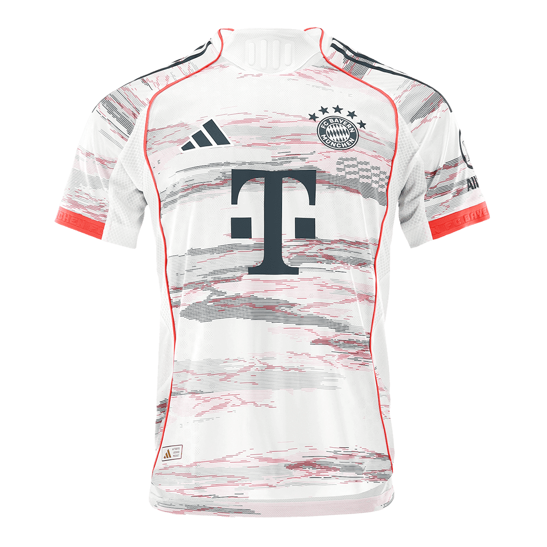 Tricouri Fotbal Bayern Munchen UPAMECANO #2 Deplasare 2025/26 Authentic