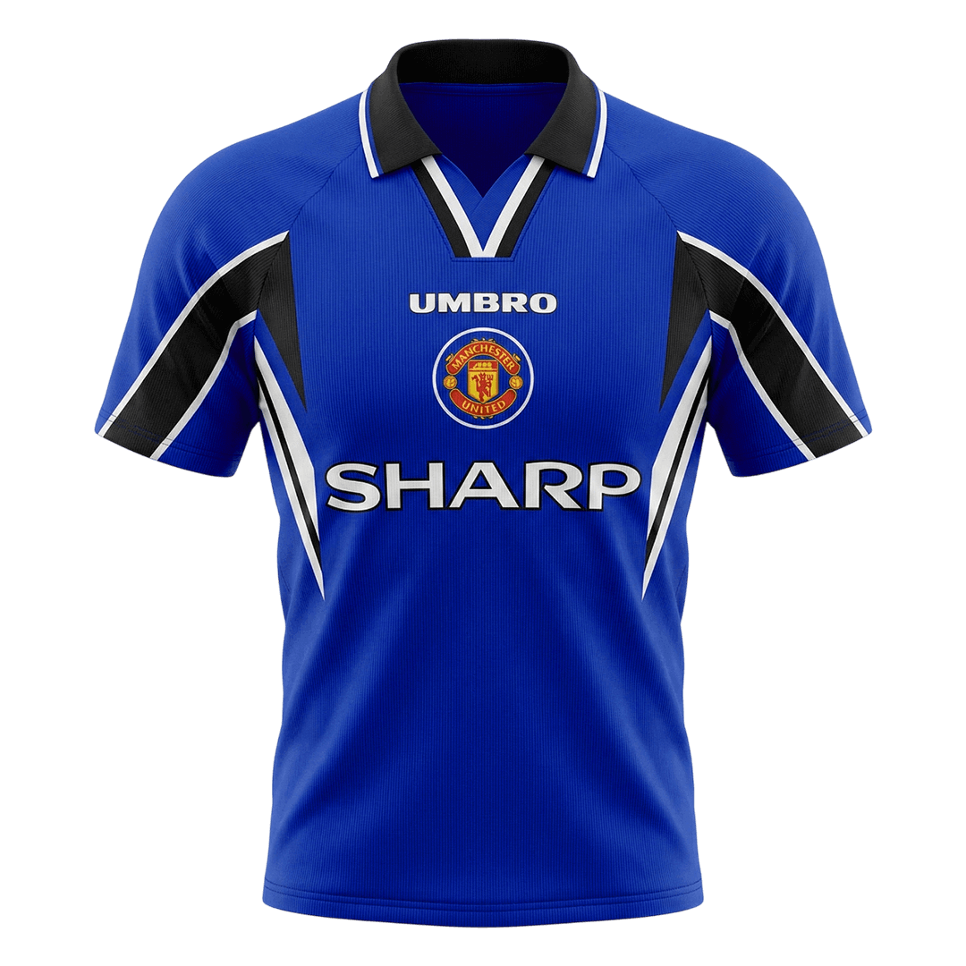 Tricouri Fotbal Vintage Manchester United Treilea 1996/97