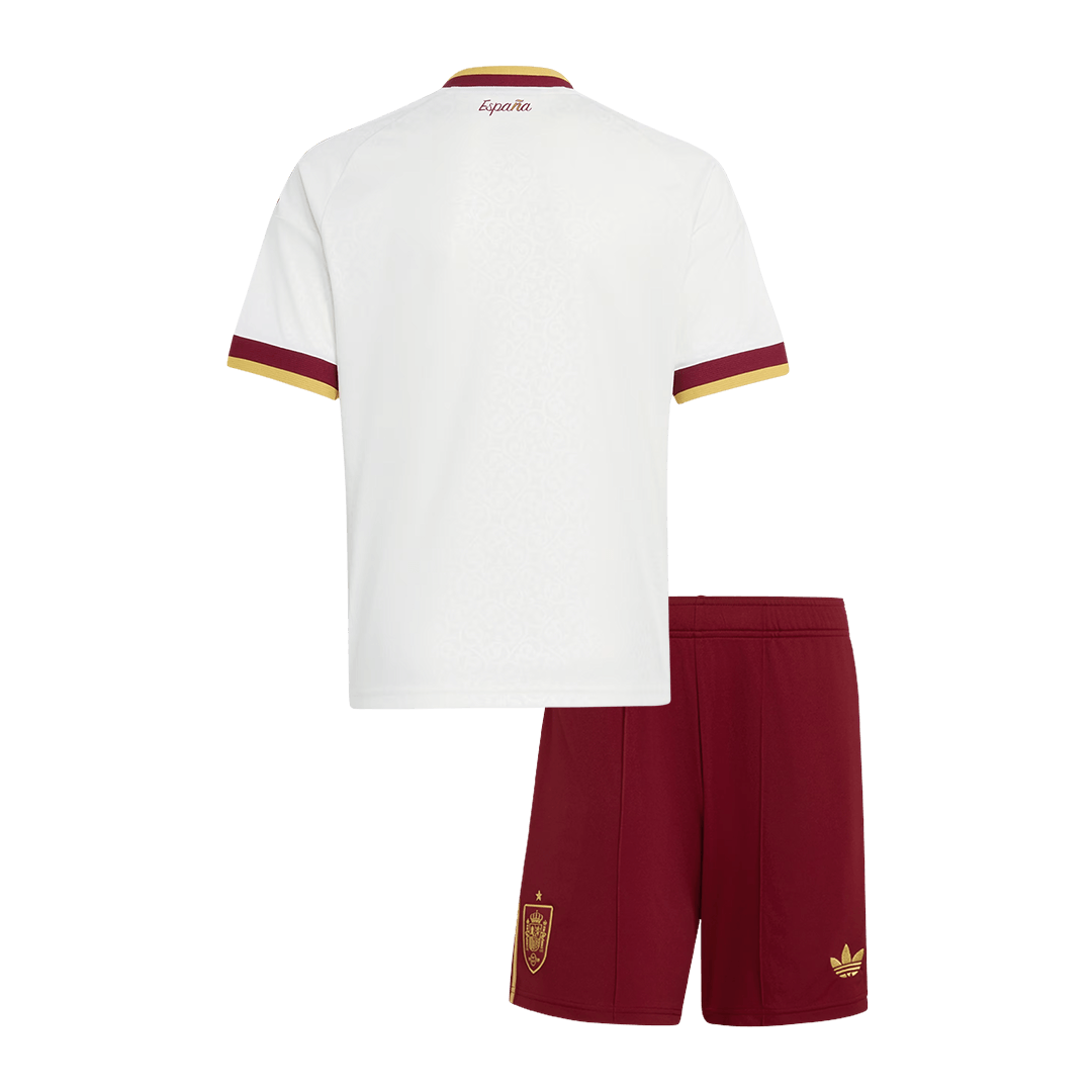 Set Tricouri Fotbal Spania Deplasare 2026 Pentru Copii