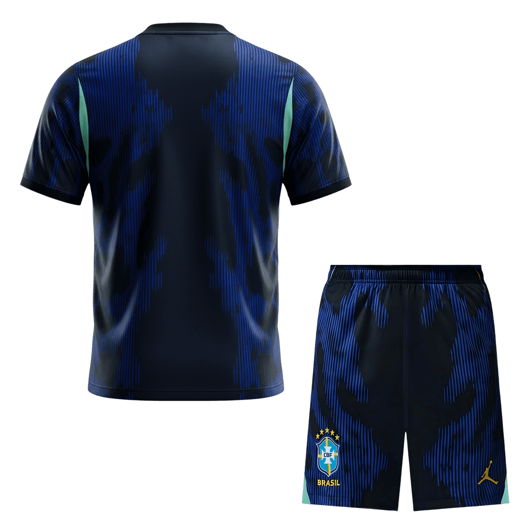 Set Tricouri Fotbal Brazilia Deplasare Cupa Mondială 2026