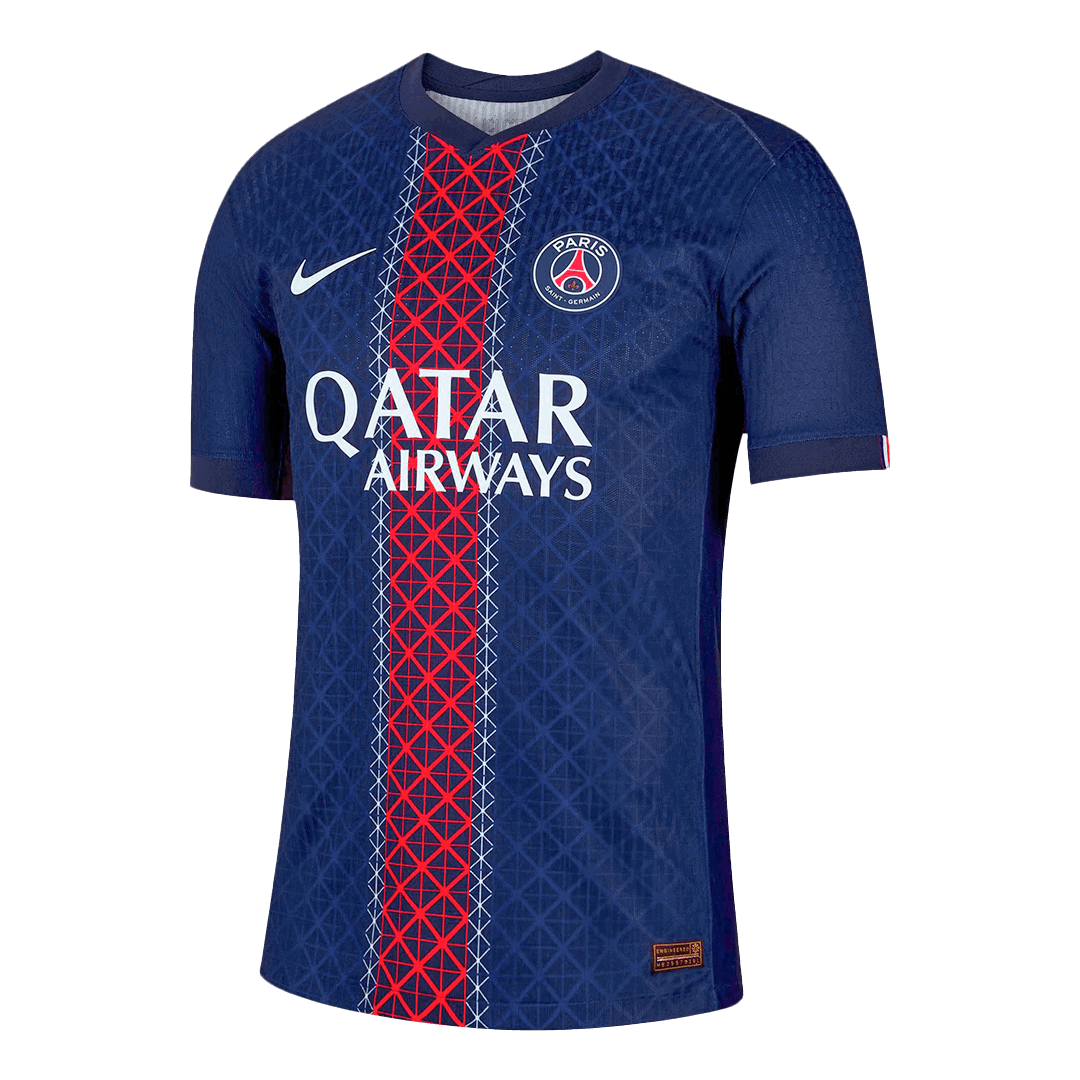 Tricouri Fotbal PSG B.BARCOLA #29 Acasă 2025/26 Authentic