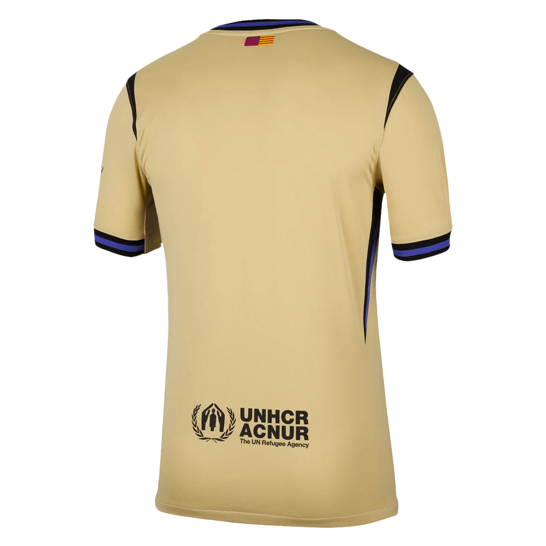 Tricouri Fotbal Barcelona Deplasare 2025/26