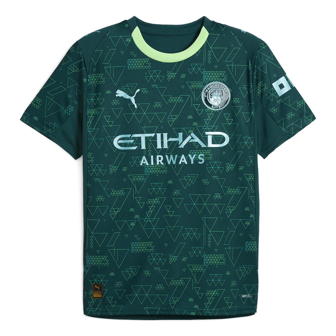 Tricouri Fotbal Manchester City Al Patrulea 2025/26