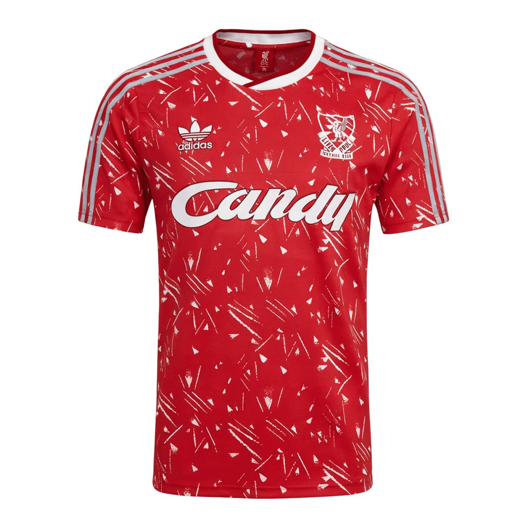 Tricouri Fotbal Vintage Liverpool Acasă 1989/91