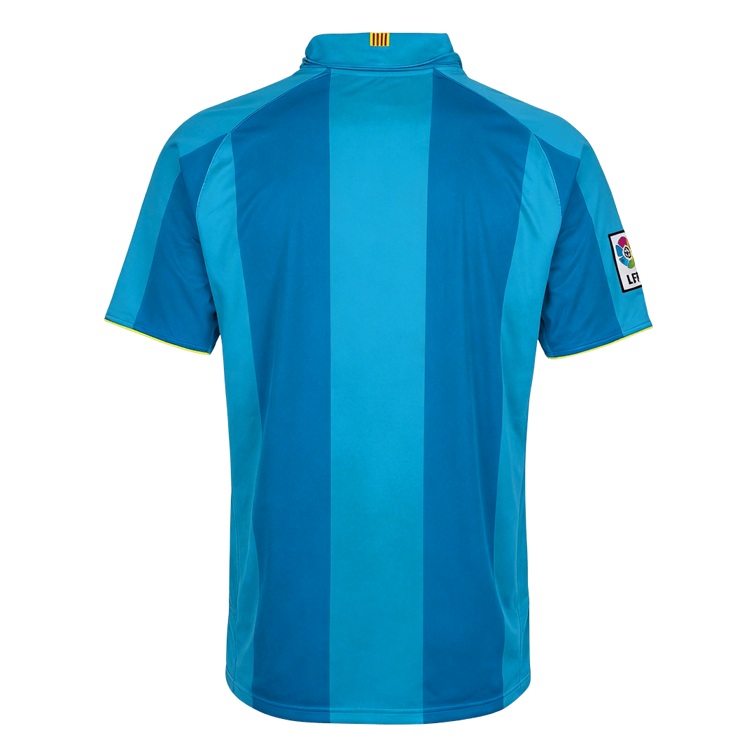 Tricouri Fotbal Vintage Barcelona Deplasare 2007/08