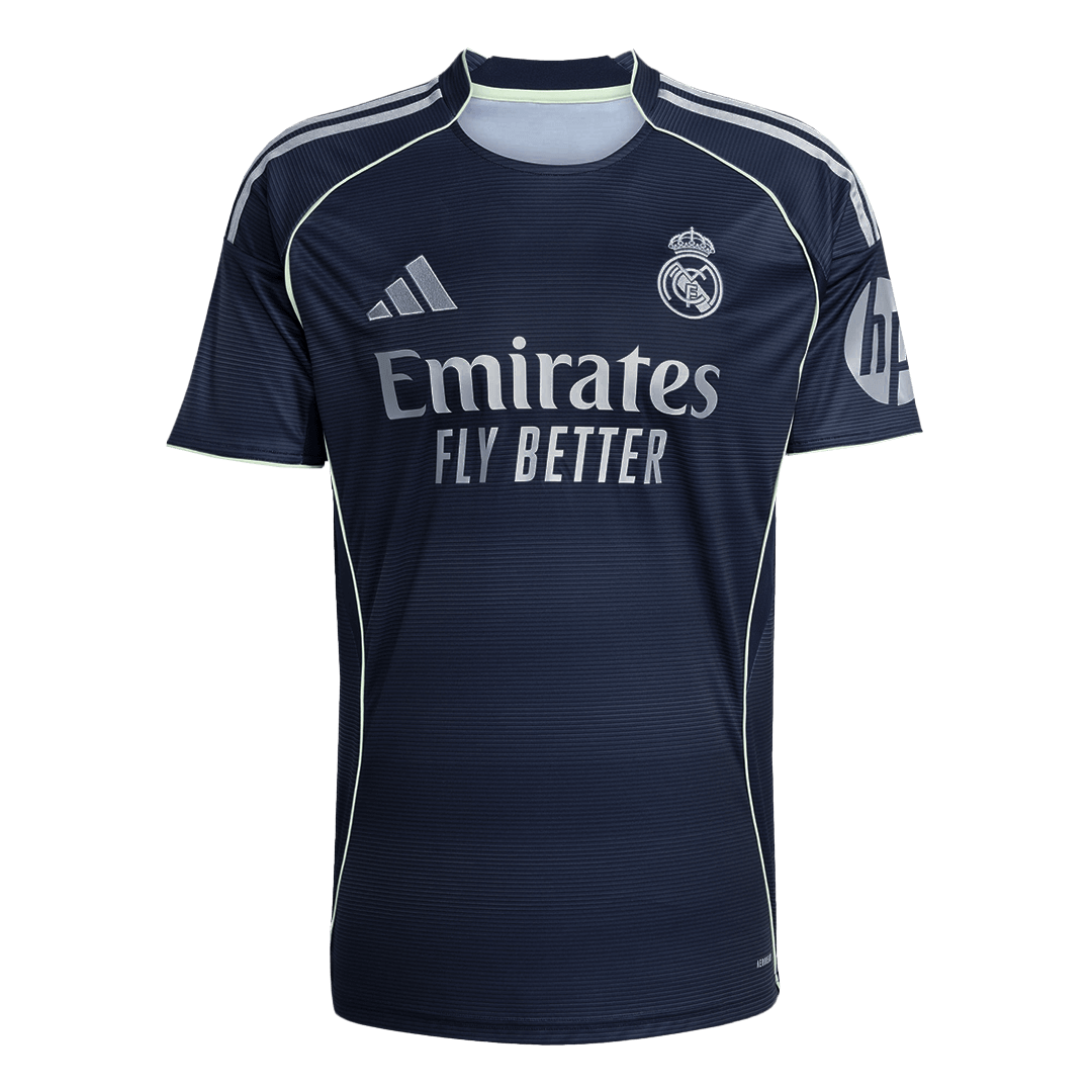 Tricouri Fotbal Real Madrid VINI JR. #7 Deplasare 2025/26 - Premium