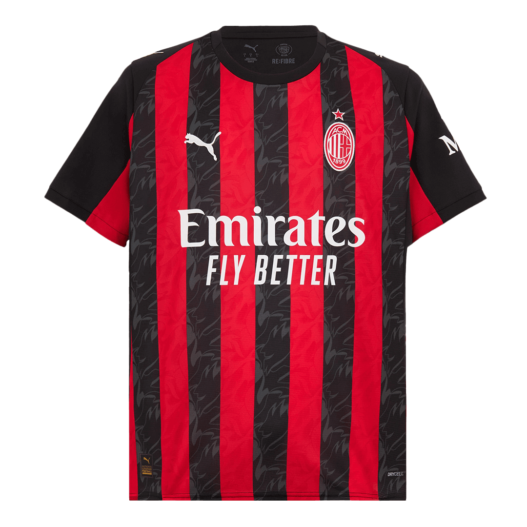 Tricouri Fotbal AC Milan GIMENEZ #7 Acasă 2025/26 - Premium