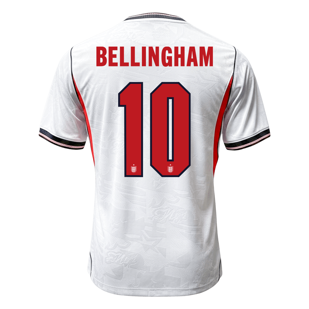 Tricouri Fotbal Anglia BELLINGHAM #10 Acasă Cupa Mondială 2026 Authentic