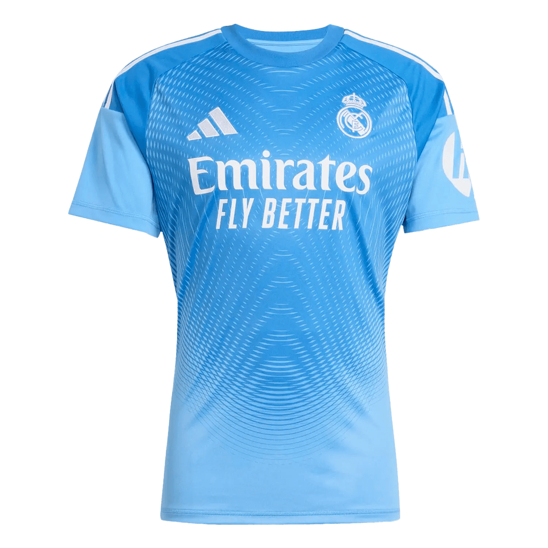 Tricouri Fotbal Real Madrid 2025/26 pentru Portar (mărime mare)