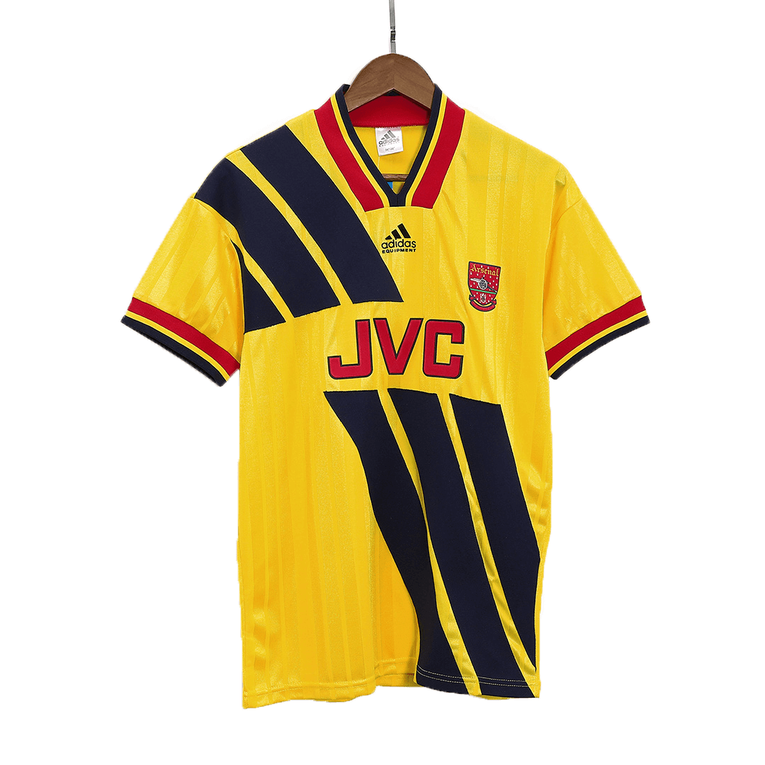 Tricouri Fotbal Vintage Arsenal Deplasare 1993/94