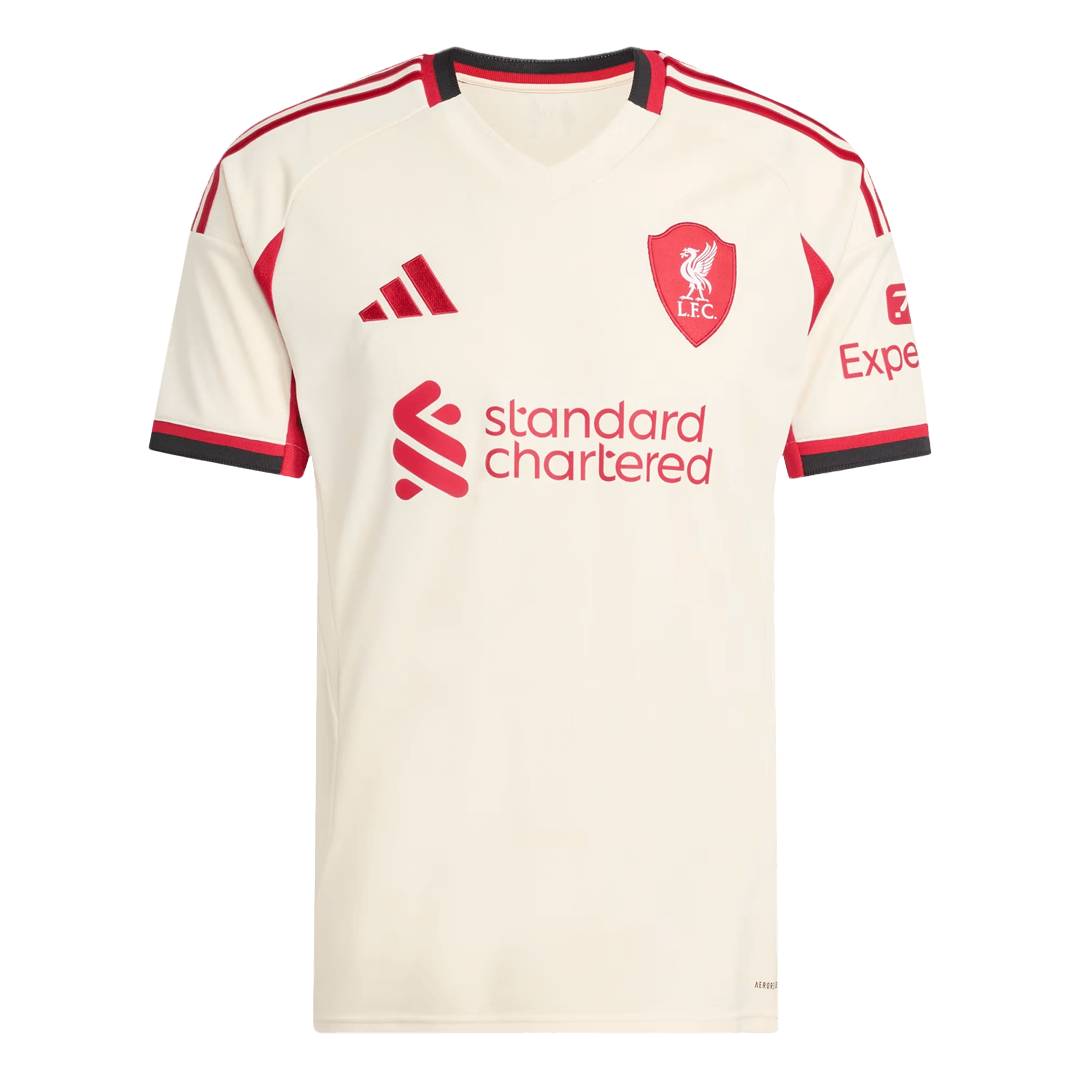 Tricouri Fotbal Liverpool Deplasare 2025/26