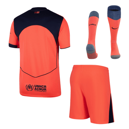 Set Tricouri Fotbal Barcelona Treilea 2025/26