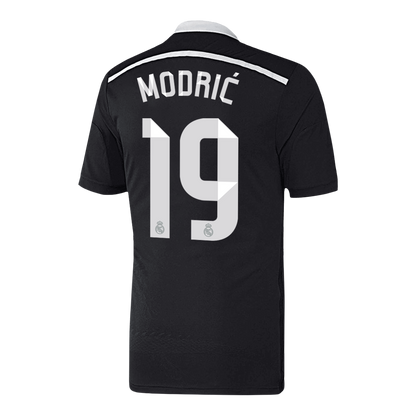Tricouri Fotbal Vintage Real Madrid MODRIĆ #19 Treilea 2014/15