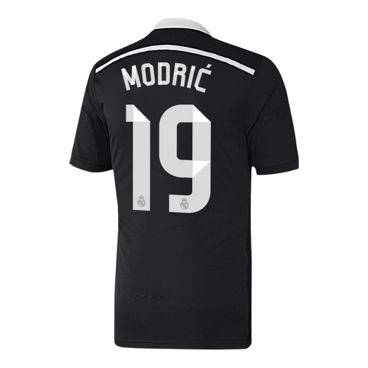 Tricouri Fotbal Vintage Real Madrid MODRIĆ #19 Treilea 2014/15