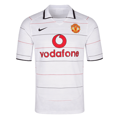 Tricouri Fotbal Vintage Manchester United Deplasare 2004/06