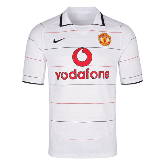 Tricouri Fotbal Vintage Manchester United Deplasare 2004/06