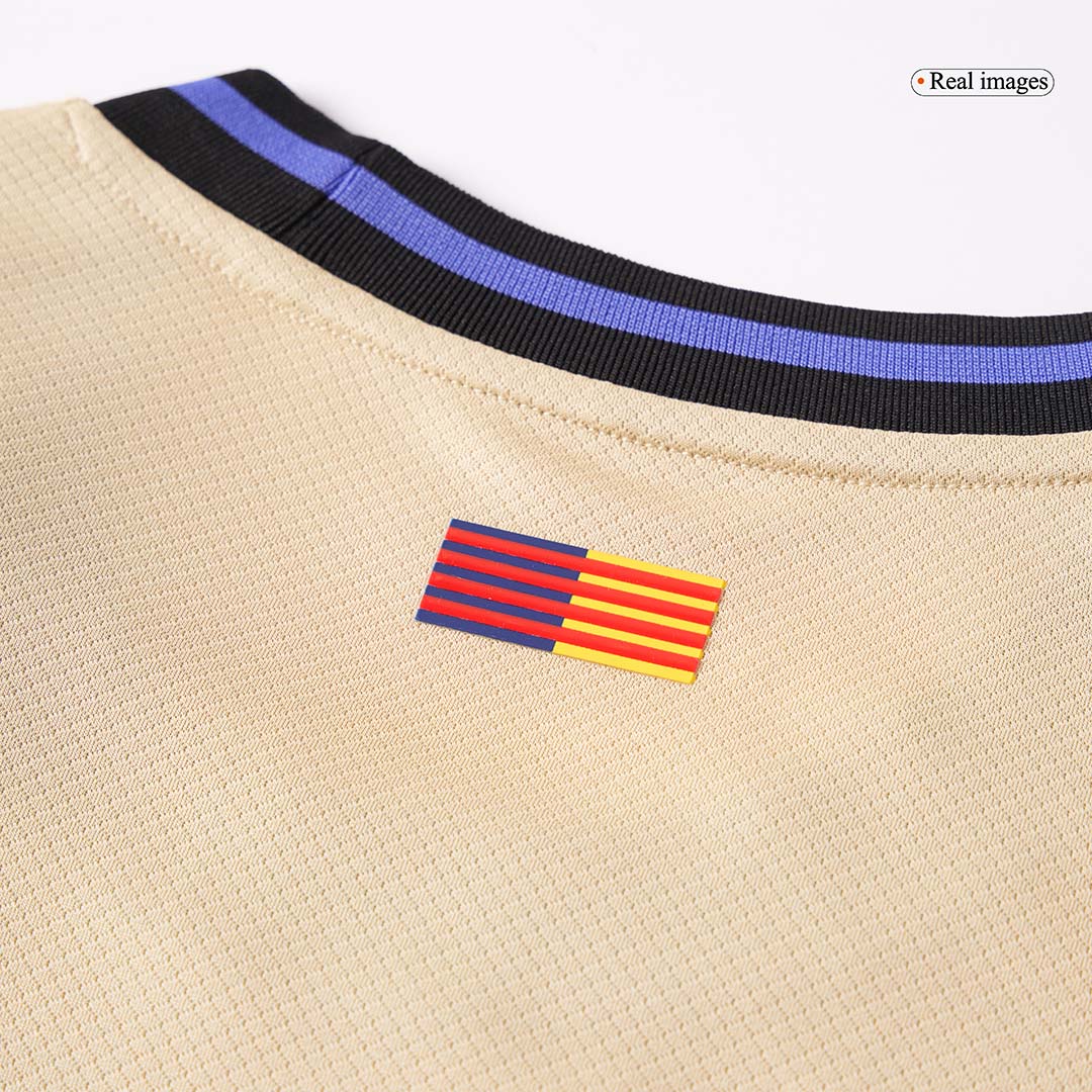 Tricouri Fotbal Barcelona GAVI #6 Deplasare 2025/26 - UCL