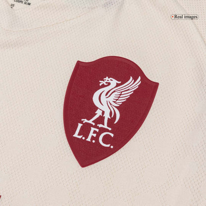 Tricouri Fotbal Liverpool GAKPO #18 Deplasare 2025/26 Authentic