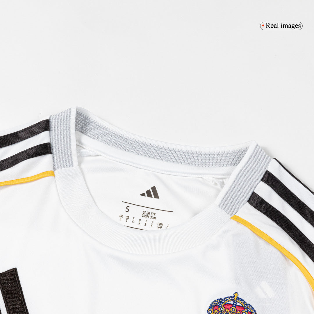 Tricouri Fotbal Real Madrid F.MENDY #23 Acasă 2025/26 - Premium