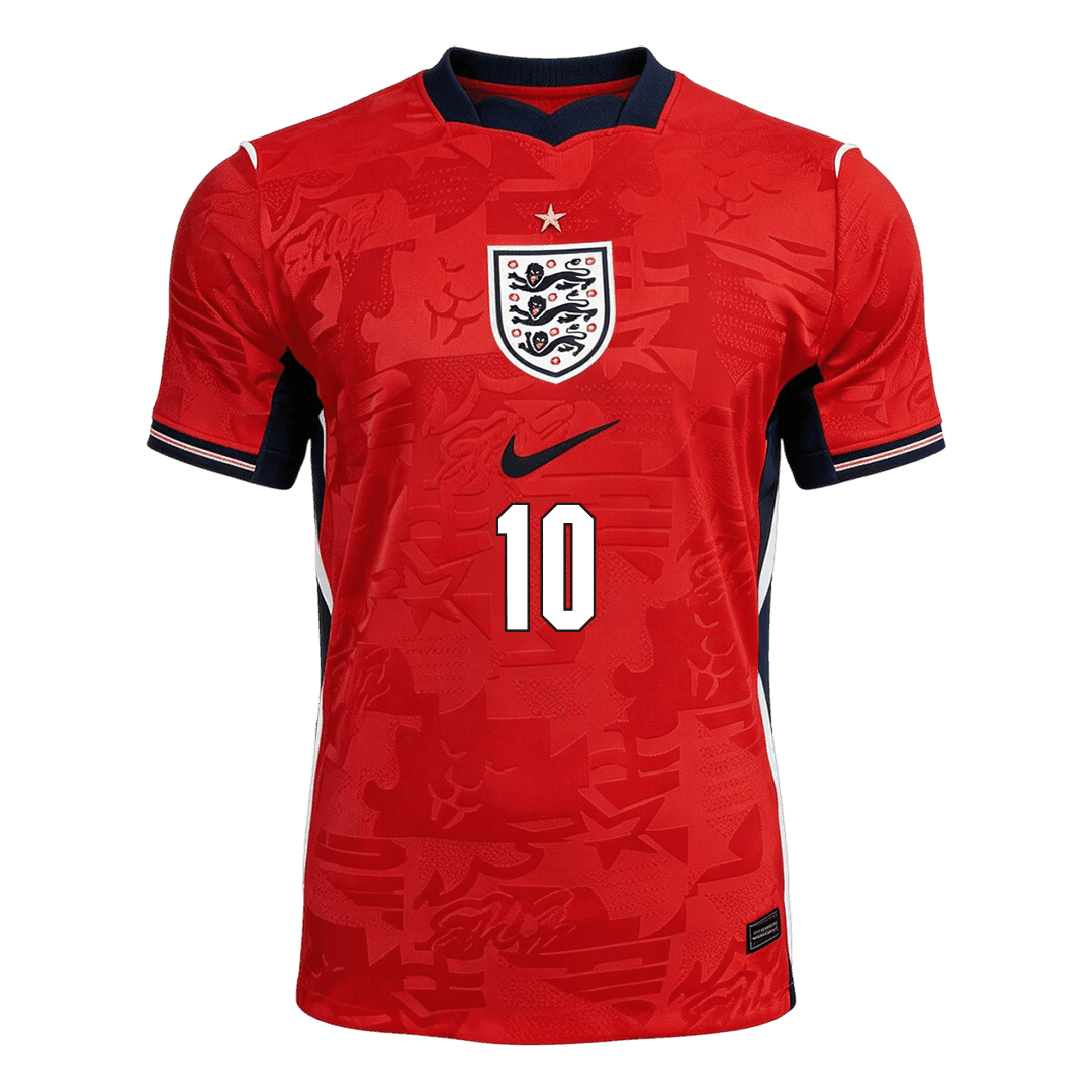 Tricouri Fotbal Anglia BELLINGHAM #10 Deplasare Cupa Mondială 2026 Authentic