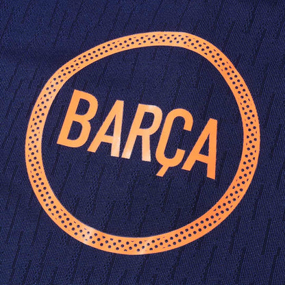 Set Bluză Barcelona 2025/26 Pentru Copii - Black&Orange