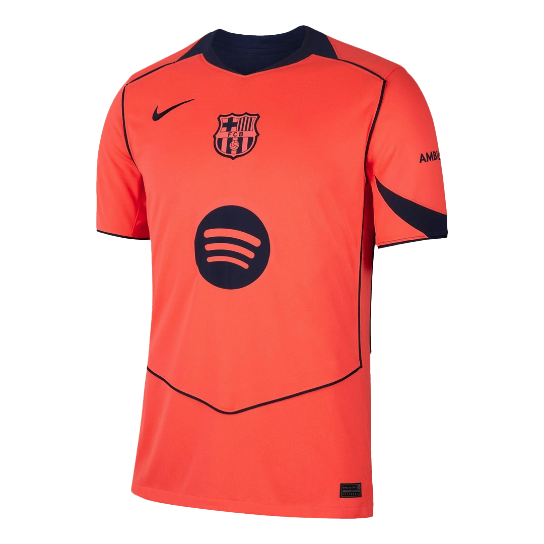 Tricouri Fotbal Barcelona LEWANDOWSKI #9 Treilea 2025/26 - UCL