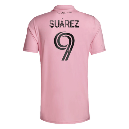 Tricouri Fotbal Inter Miami CF SUÁREZ #9 Acasă 2022 (mărime mare)