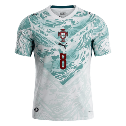 Tricouri Fotbal Portugalia B.FERNANDES #8 Deplasare Cupa Mondială 2026