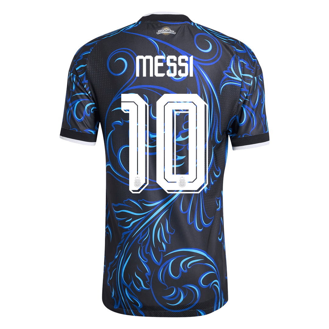 Tricouri Fotbal Argentina MESSI #10 Deplasare Cupa Mondială 2026 Authentic