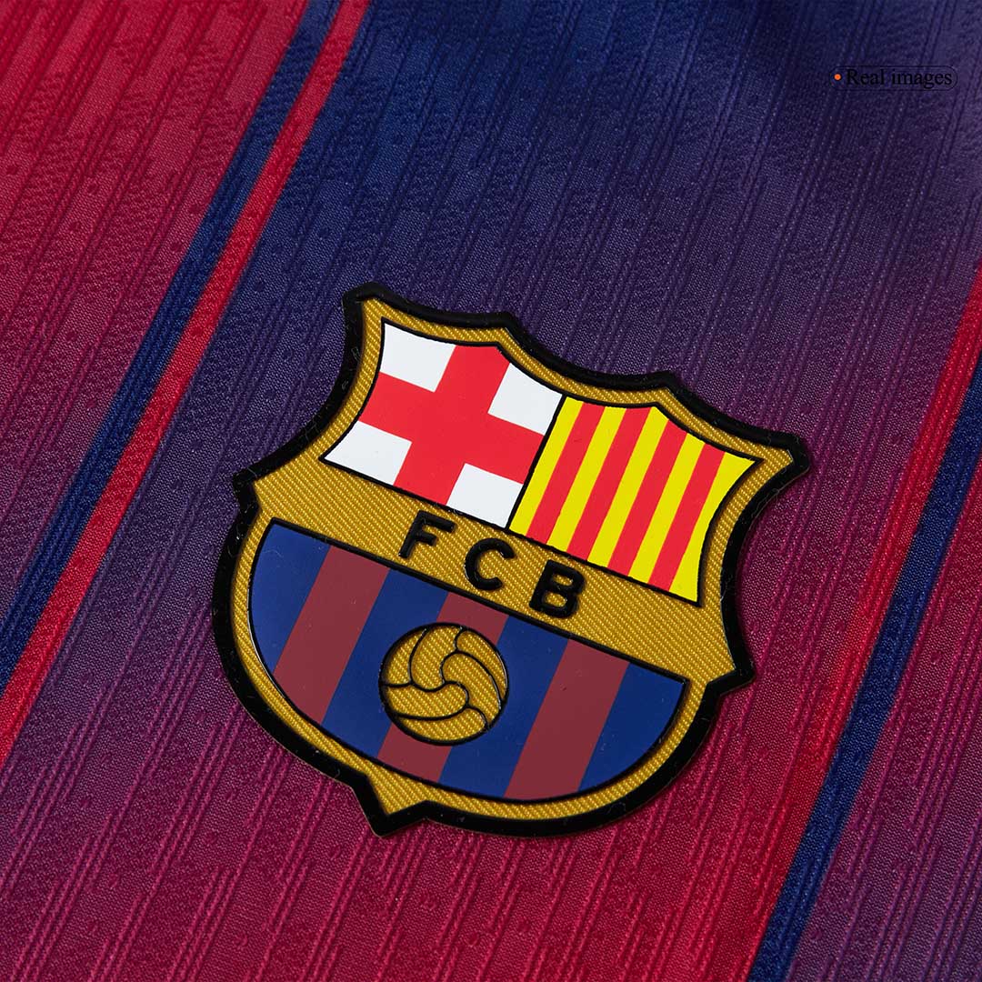 Tricouri Fotbal Barcelona F.DE JONG #21 Acasă 2025/26 Authentic - UCL