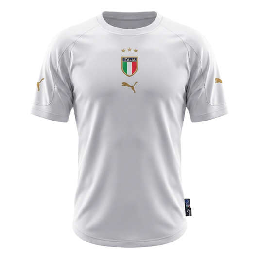 Tricouri Fotbal Vintage Italia Deplasare 2004