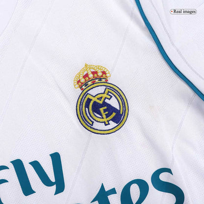 Tricouri Fotbal Vintage Real Madrid KROOS #8 Acasă 2017/18