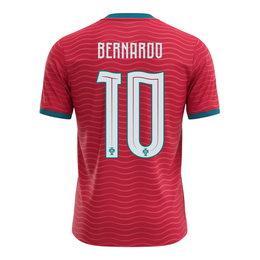 Tricouri Fotbal Portugalia BERNARDO #10 Acasă Cupa Mondială 2026