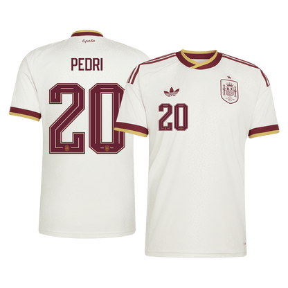 Tricouri Fotbal Spania PEDRI #20 Deplasare Cupa Mondială 2026
