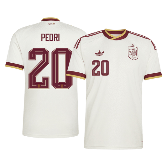 Tricouri Fotbal Spania PEDRI #20 Deplasare Cupa Mondială 2026