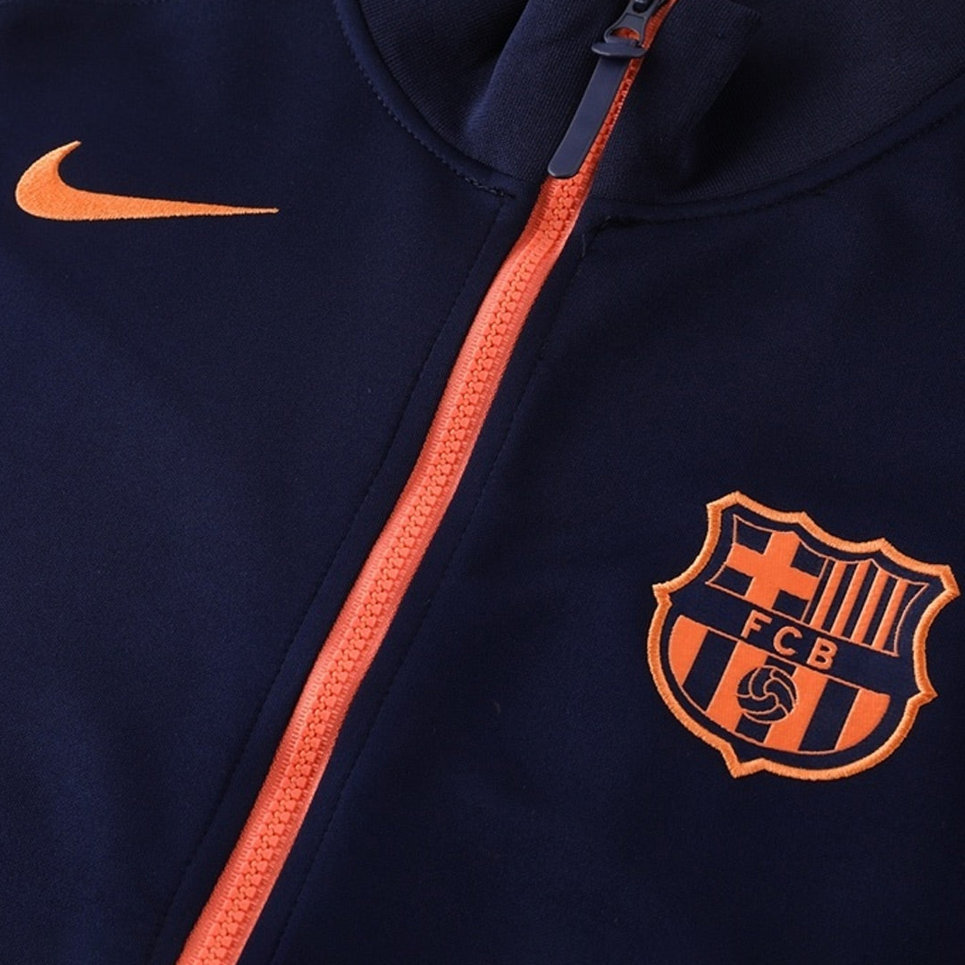 Set Jachete Barcelona 2025/26 - Navy&Orange