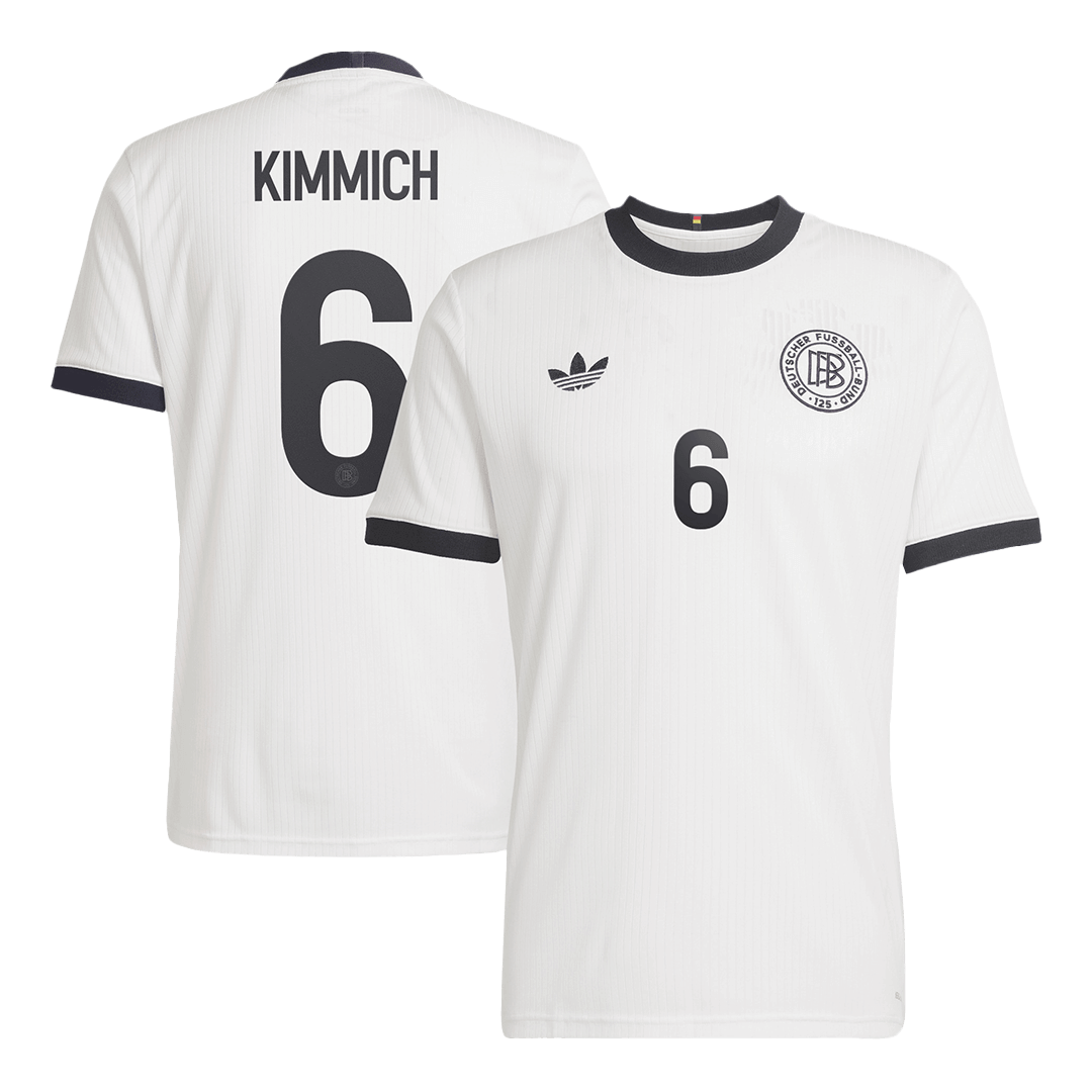 Tricouri Fotbal Germania KIMMICH #6 2025 - 125th Anniversary (mărime mare)