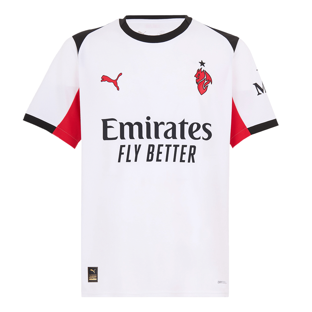Tricouri Fotbal AC Milan Deplasare 2025/26
