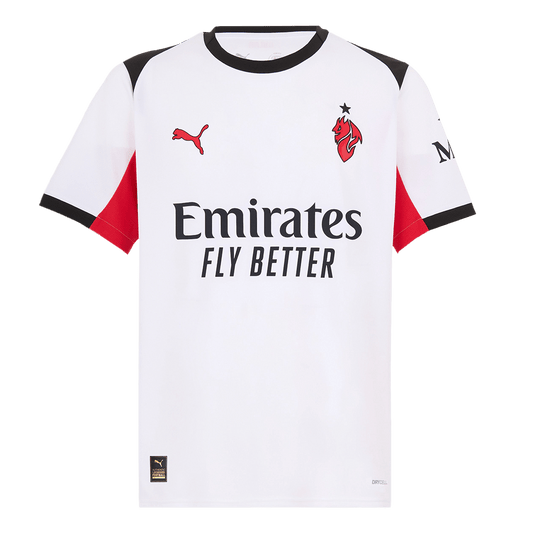 Tricouri Fotbal AC Milan Deplasare 2025/26