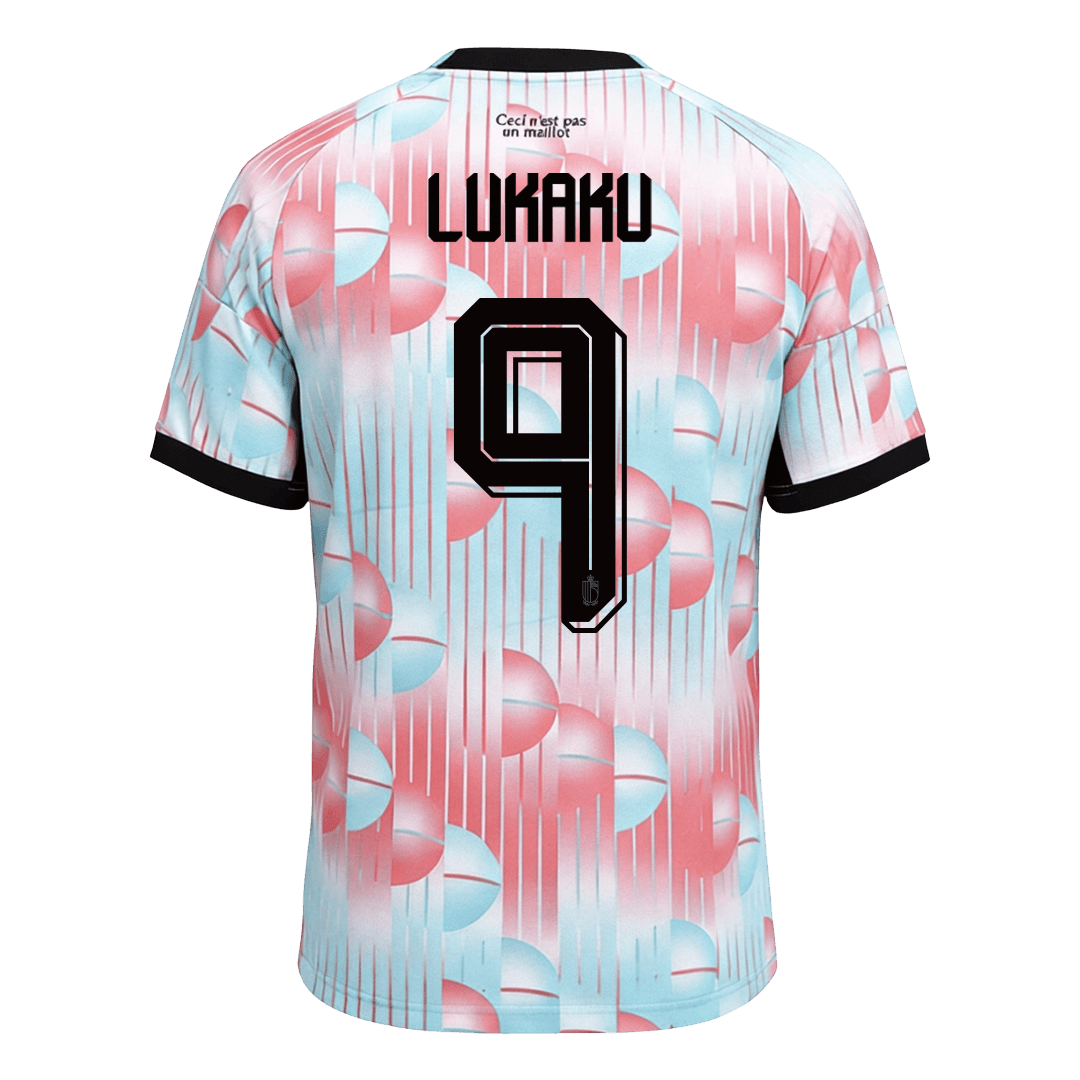 Tricouri Fotbal Belgium LUKAKU #9 Deplasare Cupa Mondială 2026