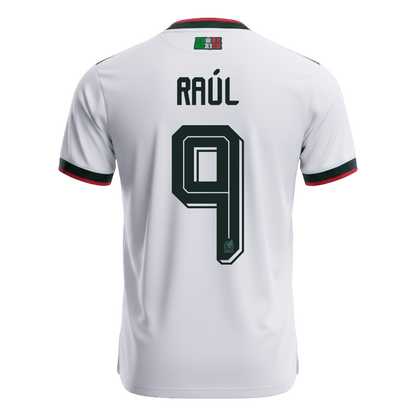 Tricouri Fotbal Mexico RAÚL #9 Deplasare Cupa Mondială 2026