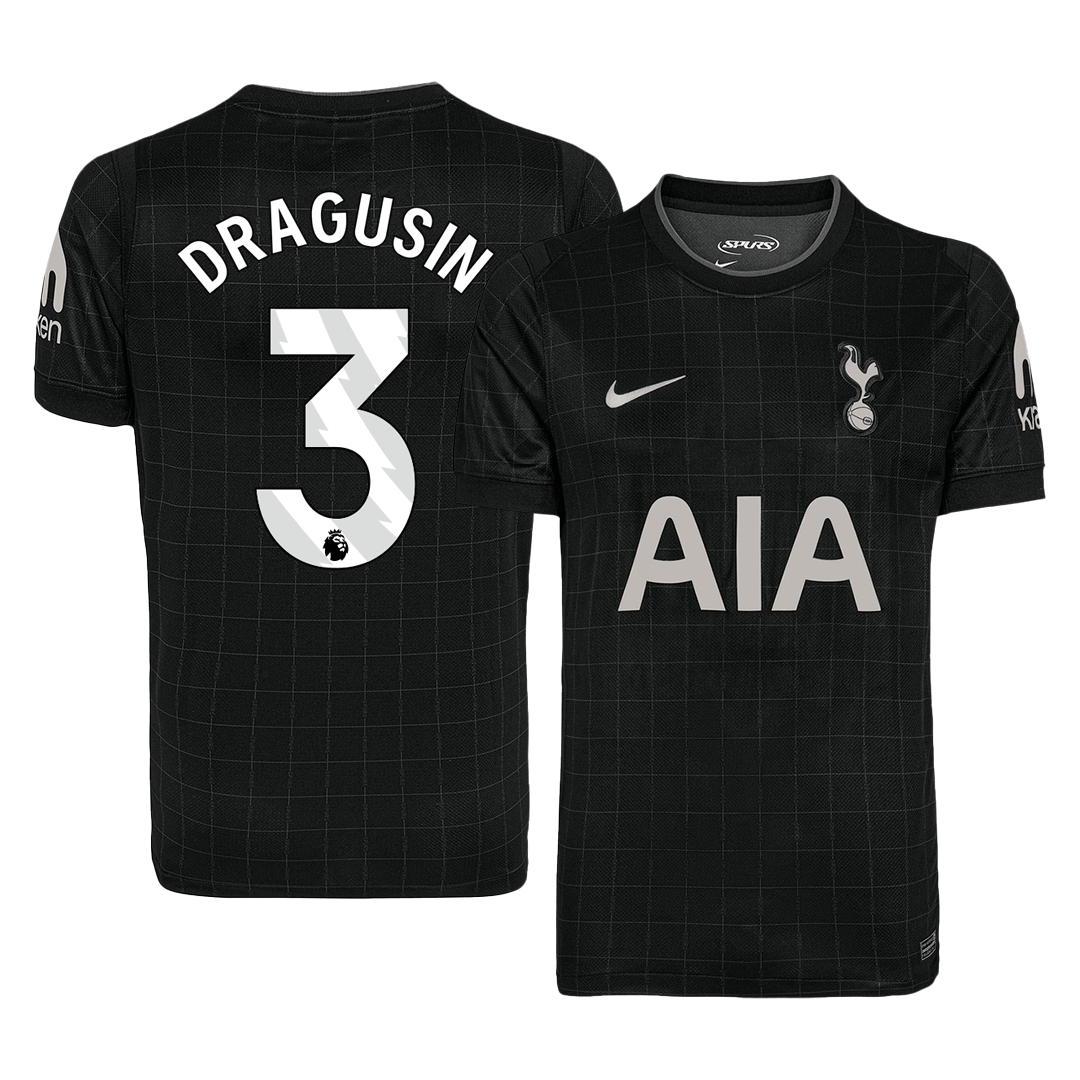 Tricouri Fotbal Tottenham Hotspur DRAGUSIN 3 Deplasare 2025/26 - TricouriFotbaliști Shop