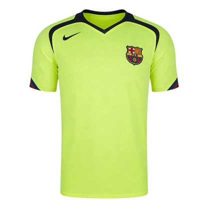 Tricouri Fotbal Vintage Barcelona Deplasare 2005/06