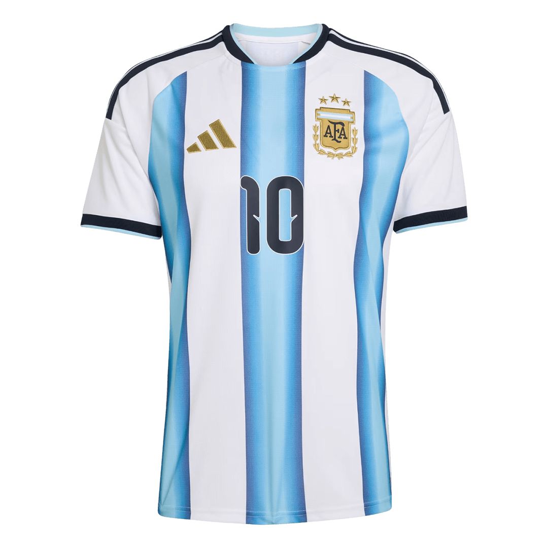 Tricouri Fotbal Argentina MESSI #10 Acasă Cupa Mondială 2026 - Premium