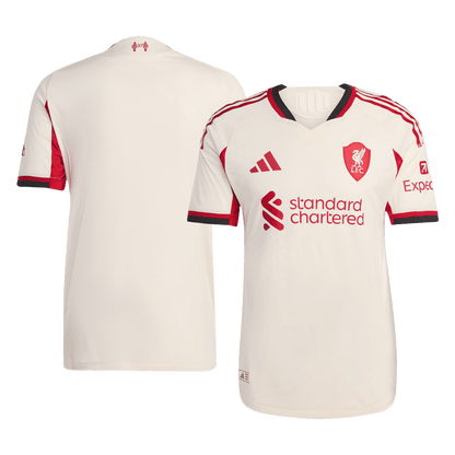 Tricouri Fotbal Liverpool Deplasare 2025/26 Authentic