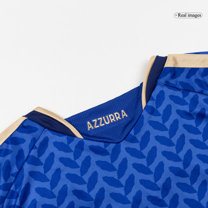 Tricouri Fotbal Italia DIMARCO #3 Acasă Cupa Mondială 2026 - Premium