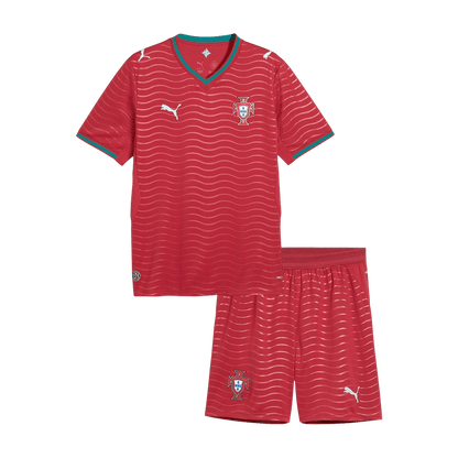 Set Tricouri Fotbal Portugalia Acasă 2026 Pentru Copii